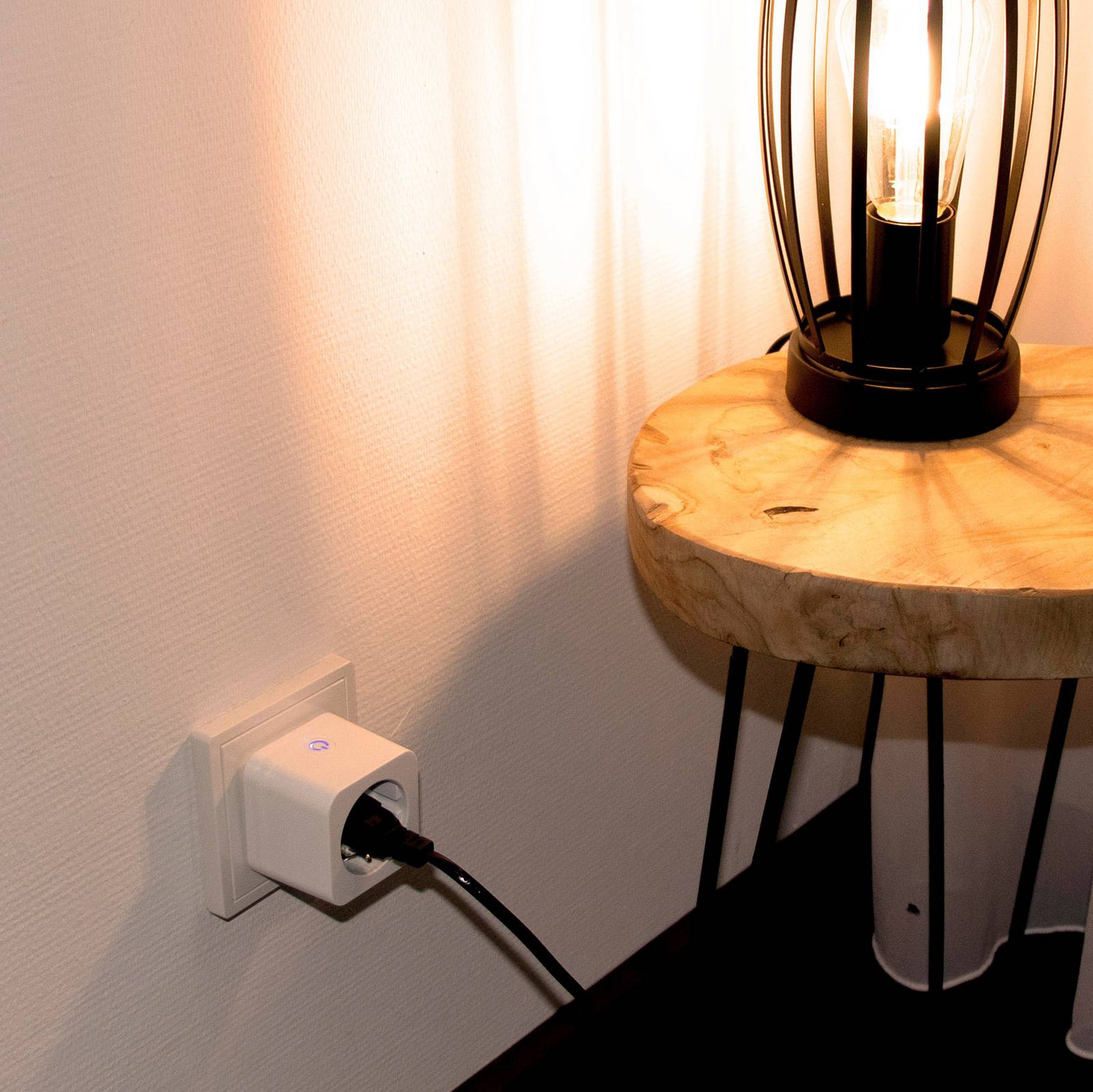 Müller Licht Tint Smart Plug Power Point, White