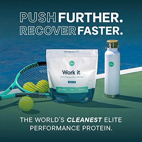 Ora Organic Ultra Clean Plant-Based Protein Powder for High Performance - with Tart Cherry, ProHydrolase and Probiotics for Optimized Absorption and R thumbnail