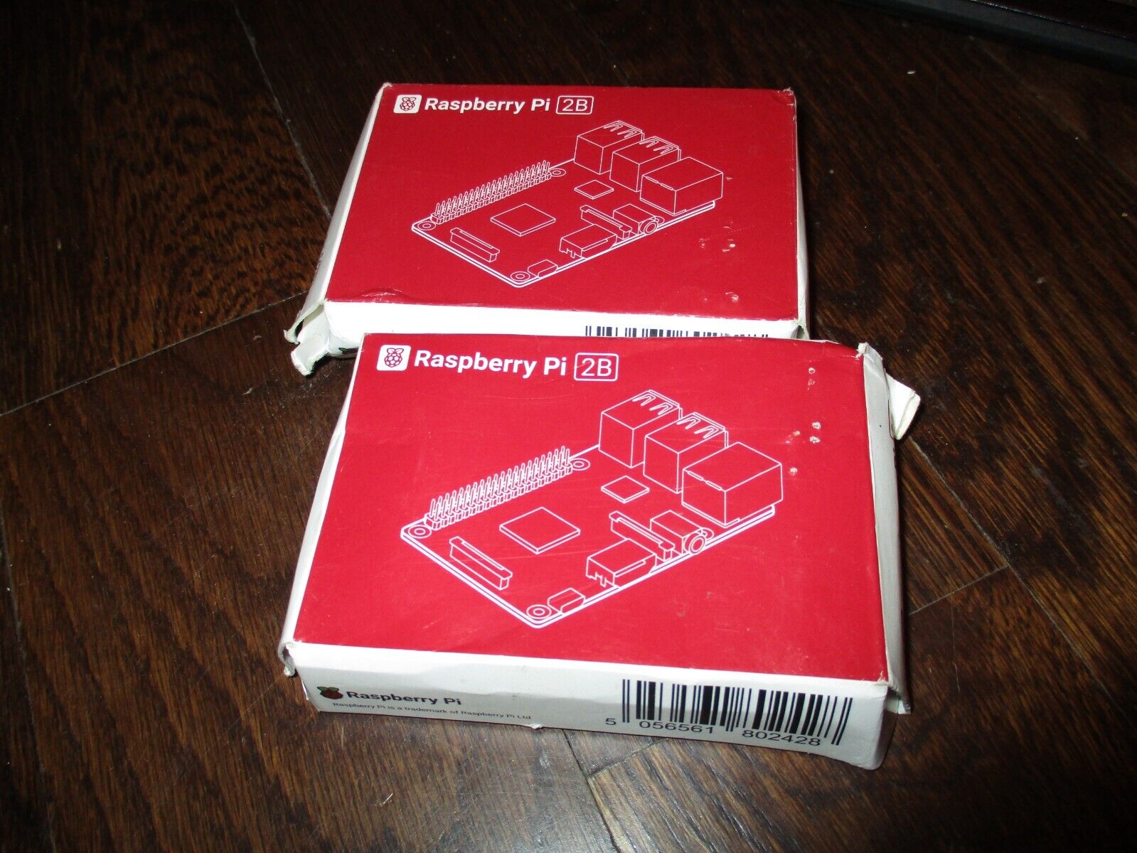 (Lot of 2) NEW Open Box RASPBERRY Pi 2 Model B Mini Computer