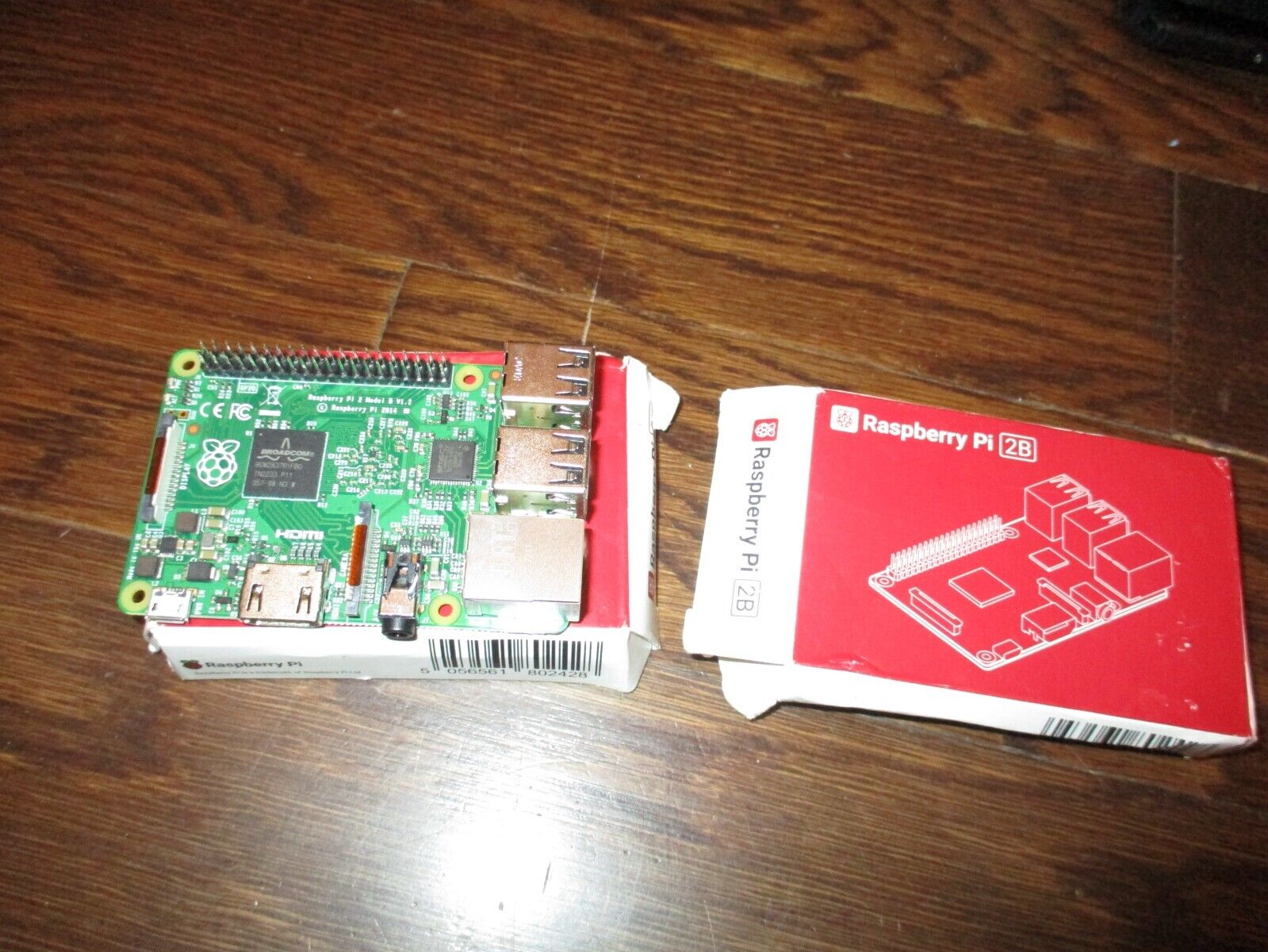 (Lot of 2) NEW Open Box RASPBERRY Pi 2 Model B Mini Computer thumbnail