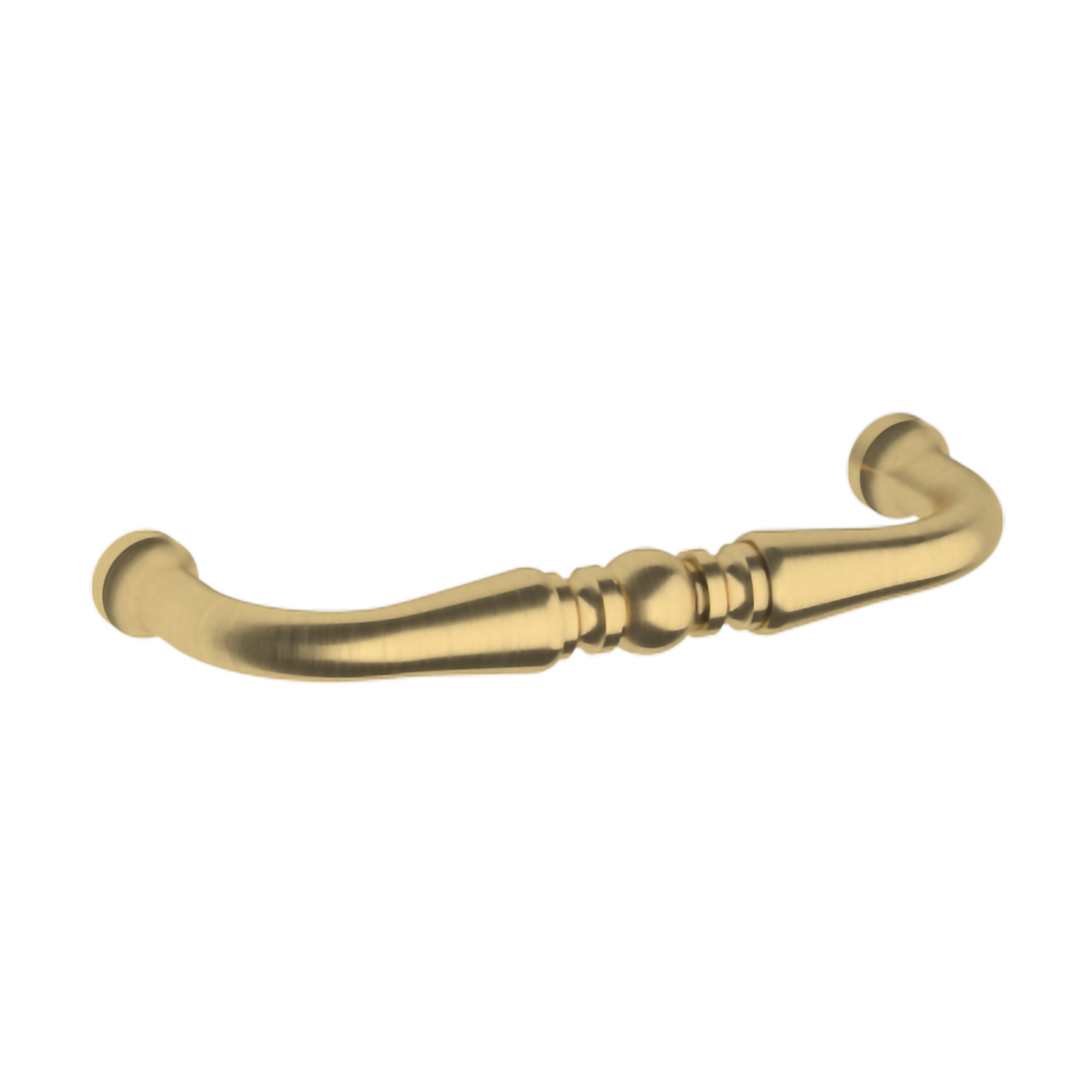 Baldwin 4964.Bin Colonial 4  Center to Center Handle Cabinet Pull from the Estate
