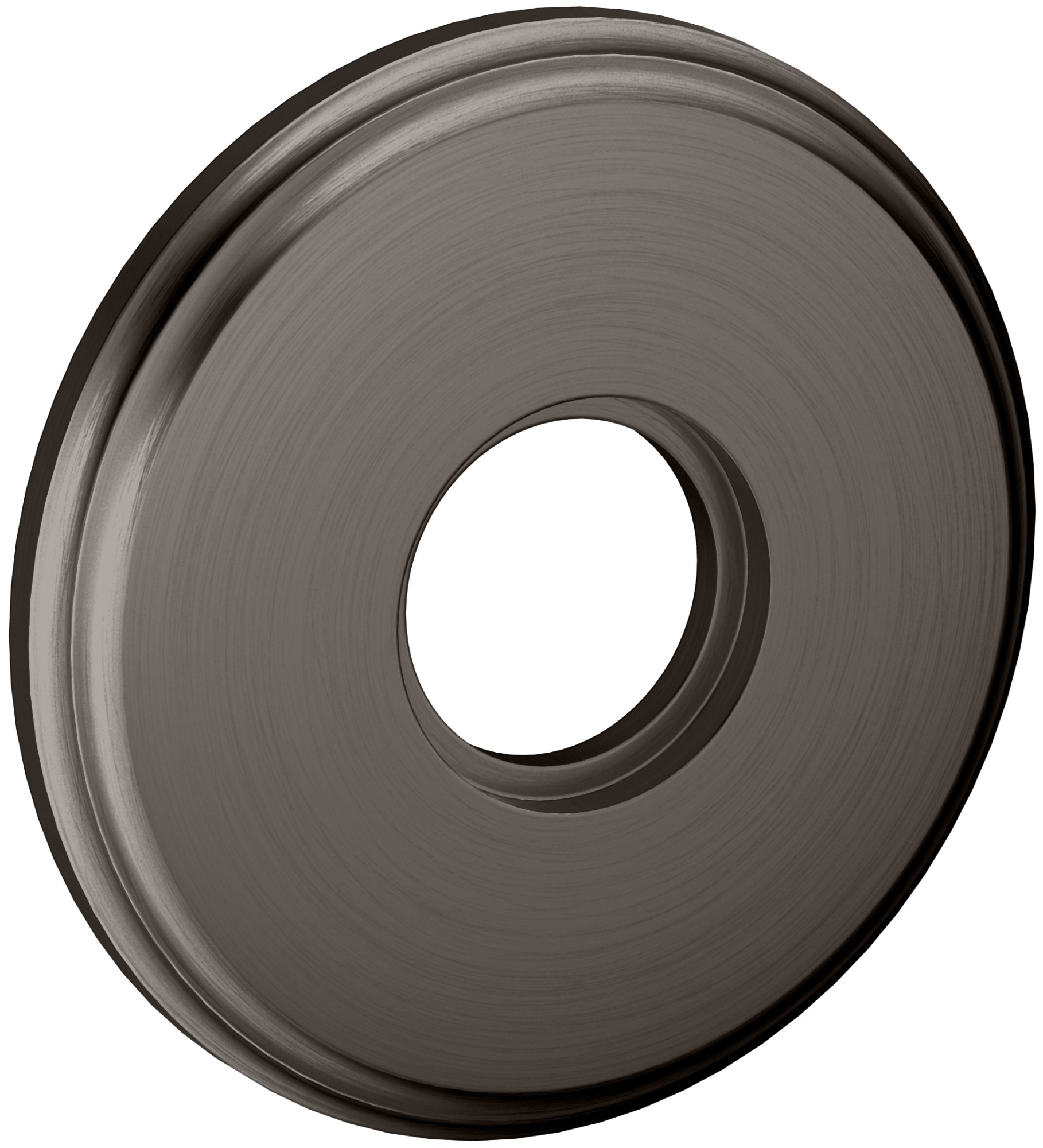 Baldwin 5075.FD 5075 Dummy Rosette Only from the Estate Collection - Pair Lifetime Graphite Nickel Hardware Accessories and Parts Door Hardware Parts