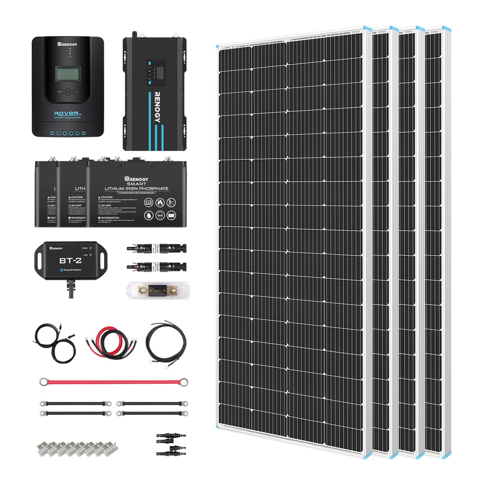 Renogy 800W 12V  General Off-Grid Solar Kit (5588)