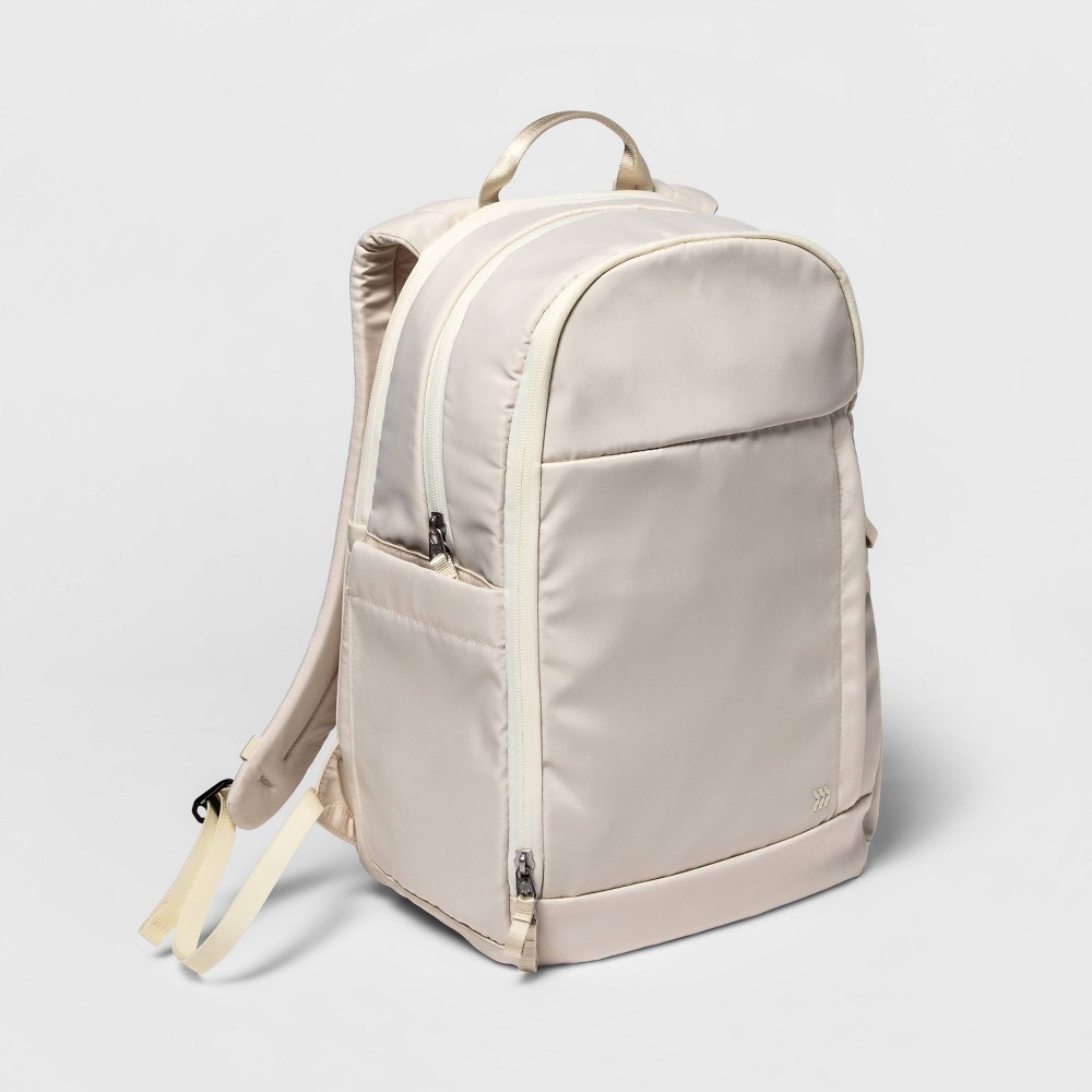 17.5 Lifestyle Backpack Off-White - All in Motion™: High School Solid Twill Bag