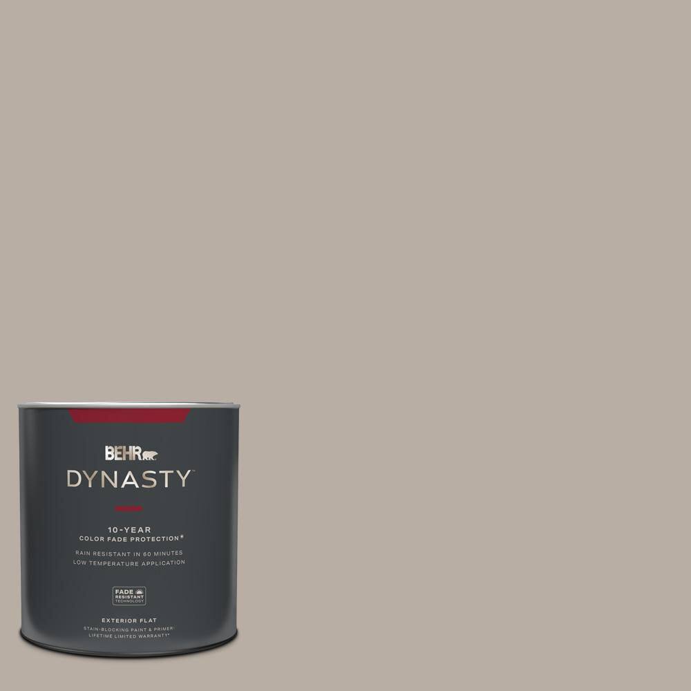 BEHR DYNASTY 1 Qt. #T18-08 Off the Grid Flat Exterior Stain-Blocking Paint & Primer