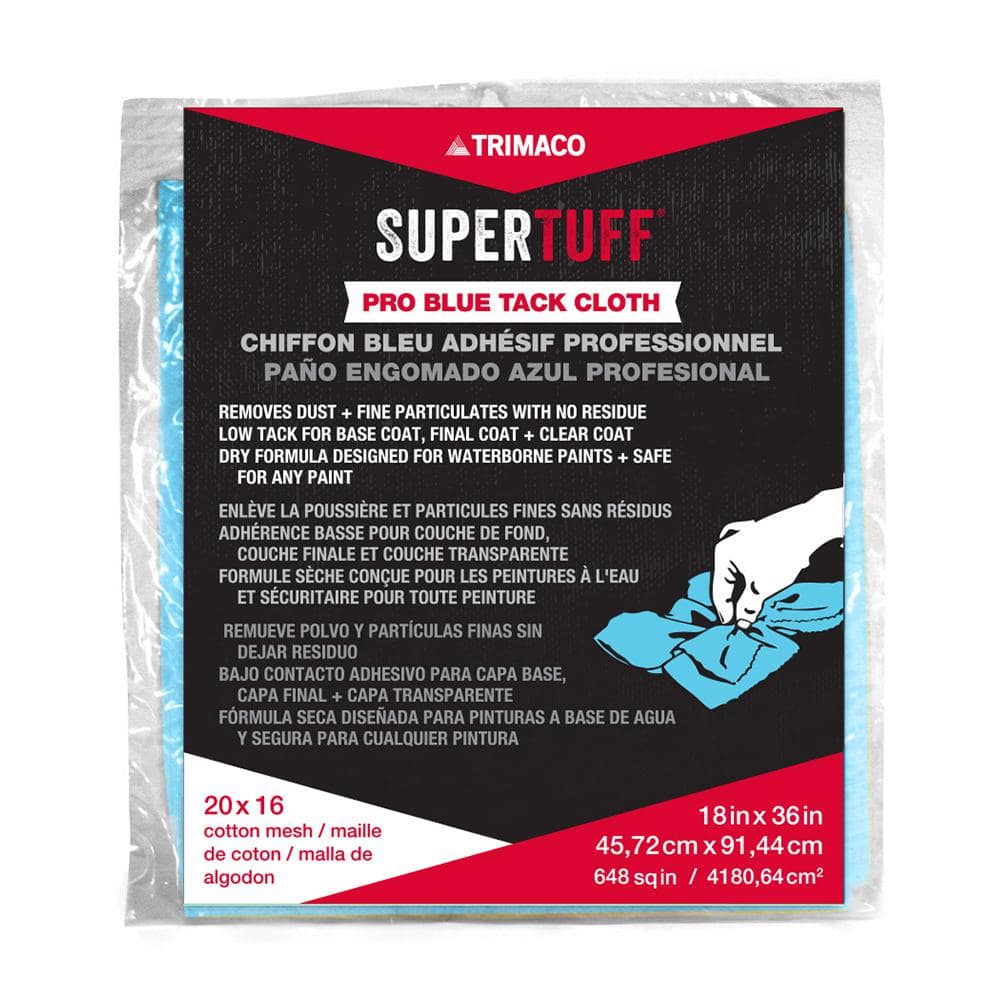 SuperTuff Blue Tack Cloth (12-pack)