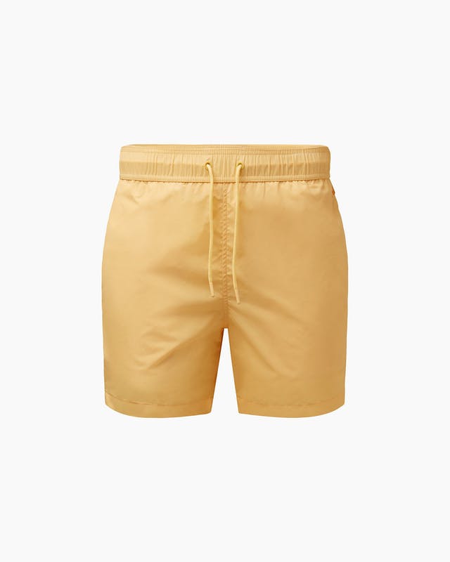 Onia Men's Solid Volley Swim Shorts - Soft Sun - Size L