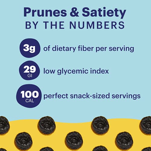 Sunsweet Amazin' Prunes - Bite Size Prunes Pitted Unsweetened & Dried - Gluten Free, Vegan, Low Fat - Dietary Fiber & Natural Minerals - Dried Fruit - thumbnail