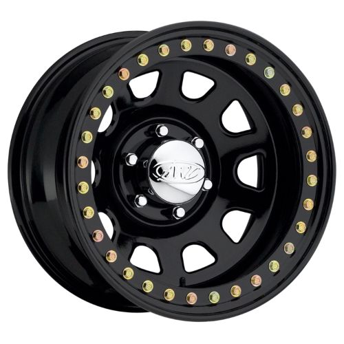 15x8 Raceline RT51 Daytona Beadlock Gloss Black Wheel 5x5.5 (-19mm)