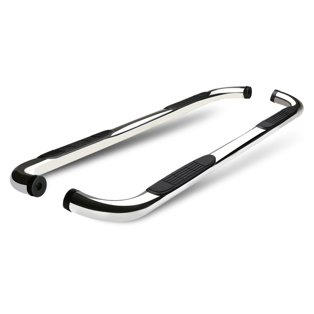 Chrome 3  Side Step Nerf Bar for 99-16 F250 F350 F450 F550 SD Crew/SuperCrew Cab 00 01 02 03 04 05 06 07 08 09 10 11 12 13 14 15
