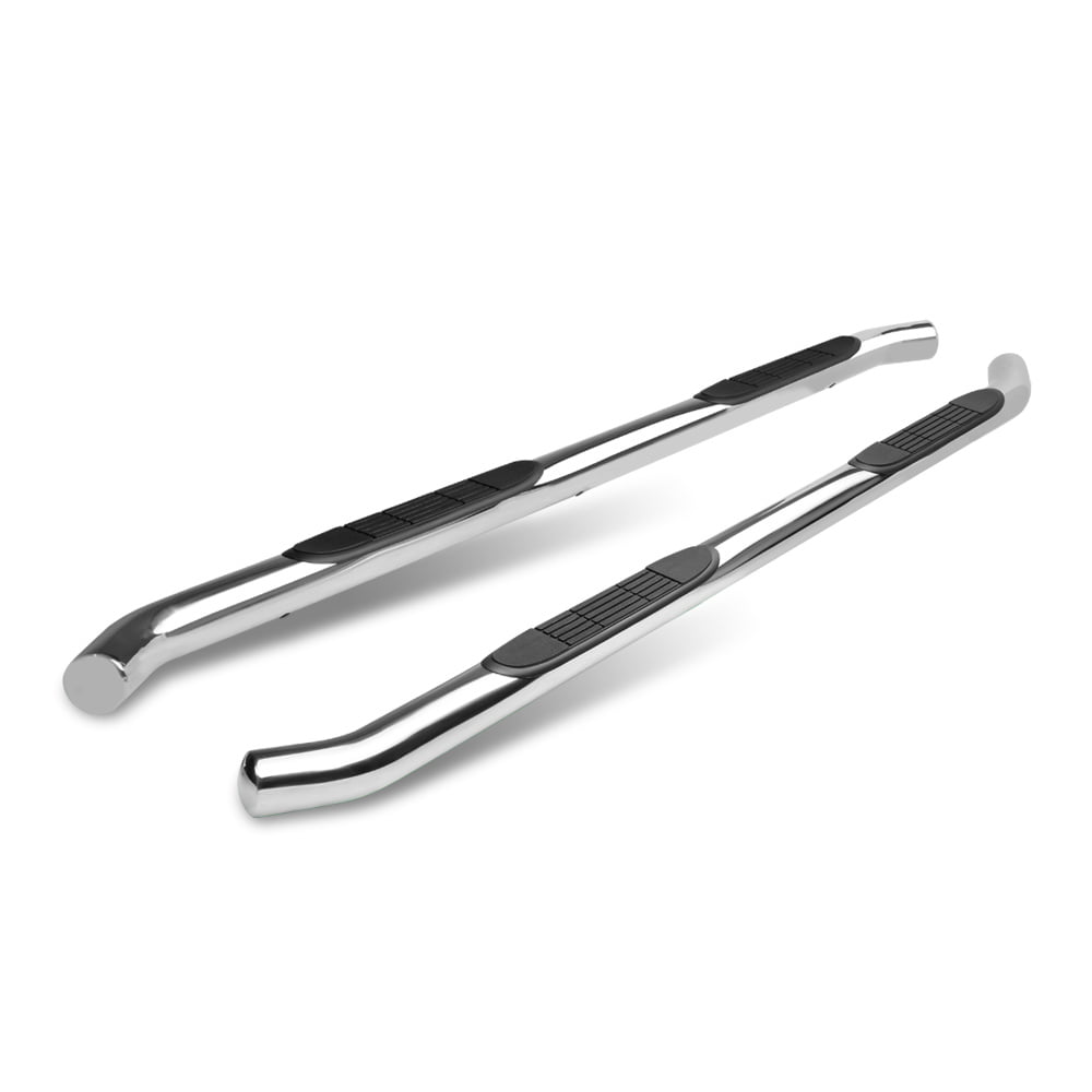 Chrome 3  Side Step Nerf Bar Running Board for 99-14 Silverado/Sierra Crew Cab 00 01 02 03 04 05 06 07 08 09 10 11 12 13