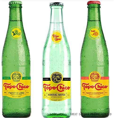 Mineral Water  Twist of Lime  Grapefruit Variety Pack  12 Fl Oz Glass Bottle (Pack of 6  Total of 72 Fl Oz)