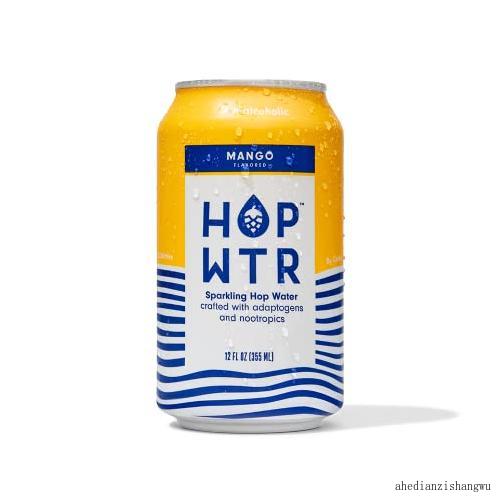 - Sparkling Hop Water - Mango - (12 Pack) - NA Beer  No Calories or Sugar  Low Carb  with Adaptogens and Nootropics for Added Benefits (12 Oz Cans)