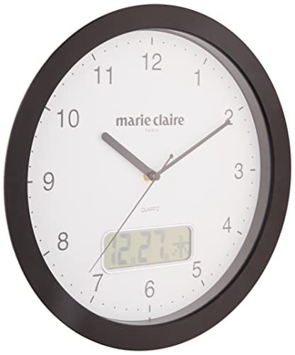 Marie Claire  Wall Clock with Calendar Function