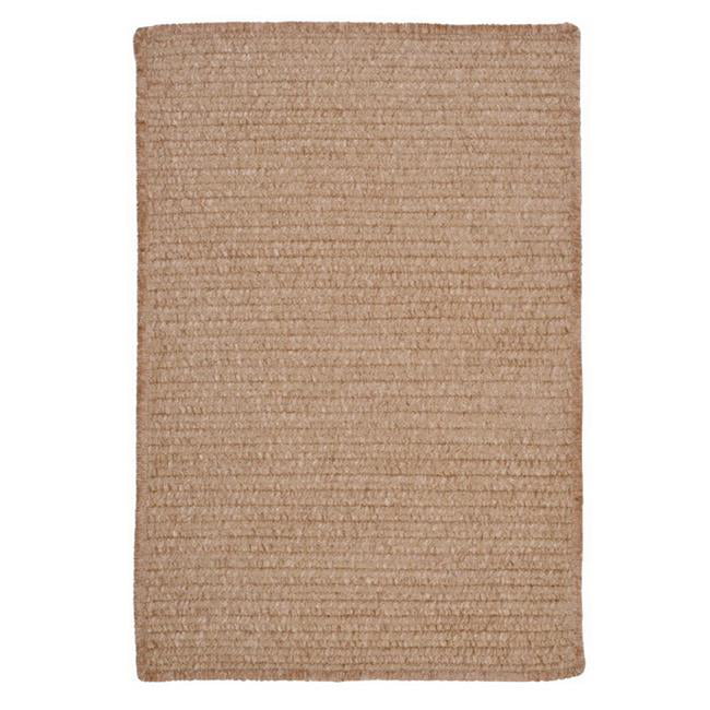 Colonial Mills Rug Simple Chenille Braided Rug - Sand Bar - 10 Ft. Square