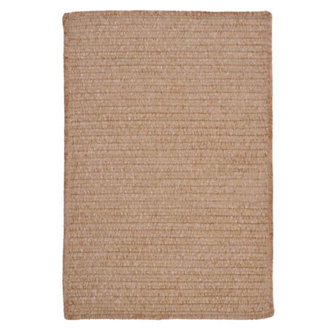 Colonial Mills Rug Simple Chenille Braided Rug - Sand Bar - 2 Ft. X 12 Ft.