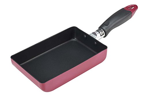 Mini Fried Egg Frying Pan Red Gas Fire Only Egg Maker Fluorine Processing Claire H-9585