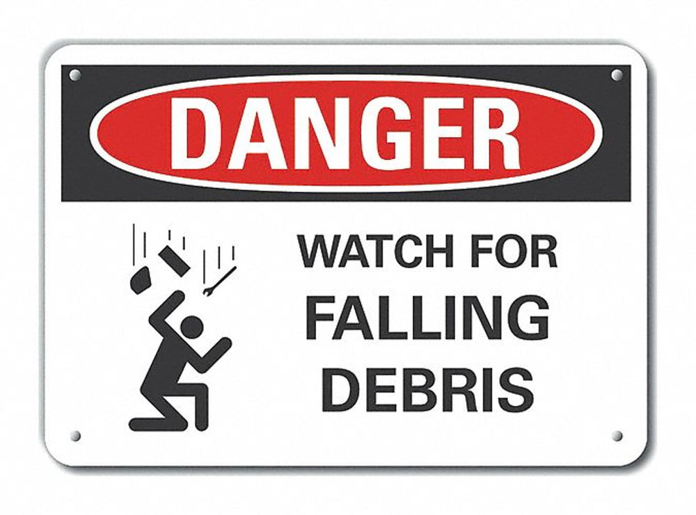 Lyle Rflctv Construct Area DangerSign 10x14in LCU4-0255-RA_14X10 LCU4-0255-RA_14X10 ZO-G8760407