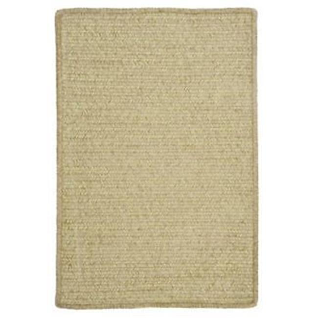 Colonial Mills Rug Simple Chenille Braided Rug - Sprout Green - 3 Ft. X 5 Ft.
