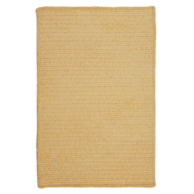 Colonial Mills Rug Simple Chenille Braided Rug - Dandelion - 10 Ft. X13 Ft.