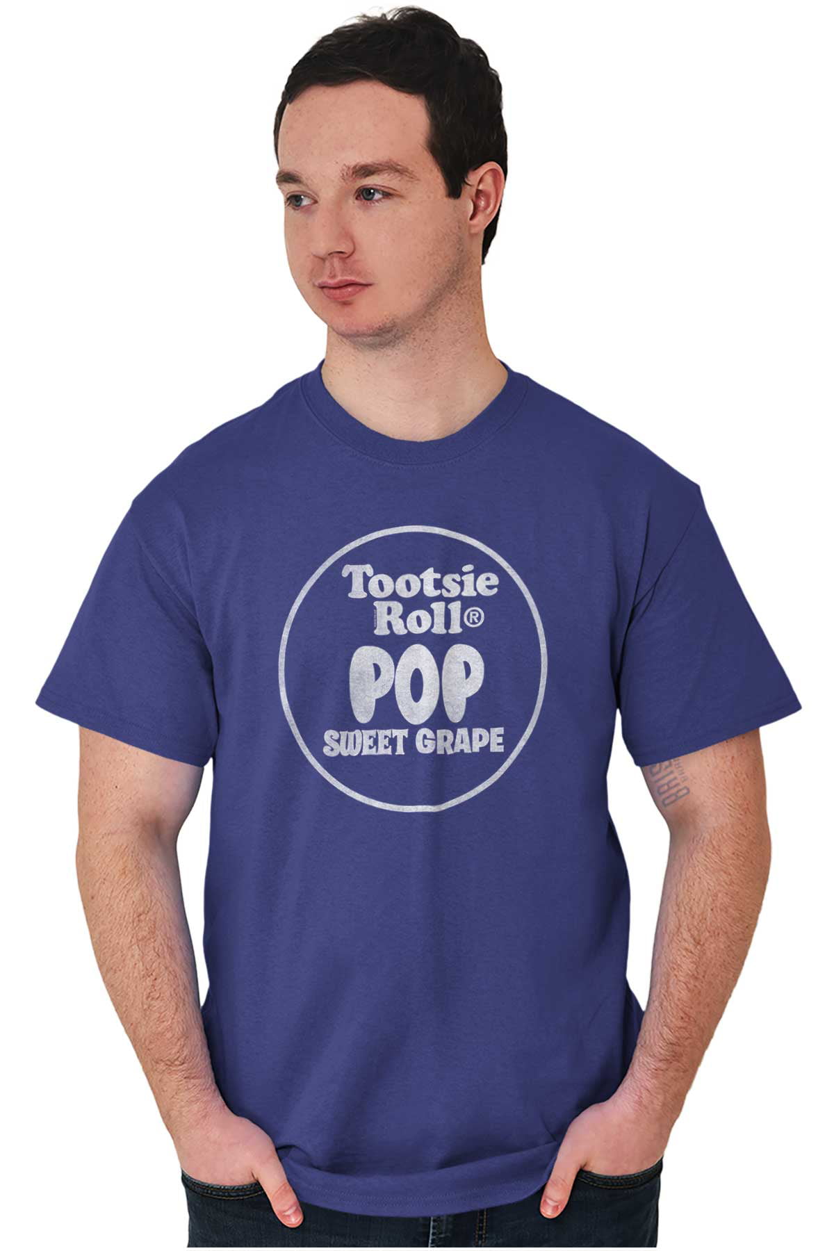 Retro Tootsie Pop Flavor Sweet Grape Men S Graphic T Shirt Tees Brisco Brands 3X