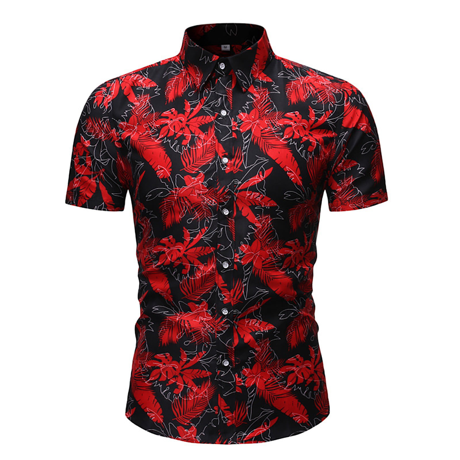GWAABD Men S Shirt and Short Sets Beach 2-Piece Sets & Summer Men’s Shorts Printed Sleeve Short Pants Shirts Men Suits & Sets