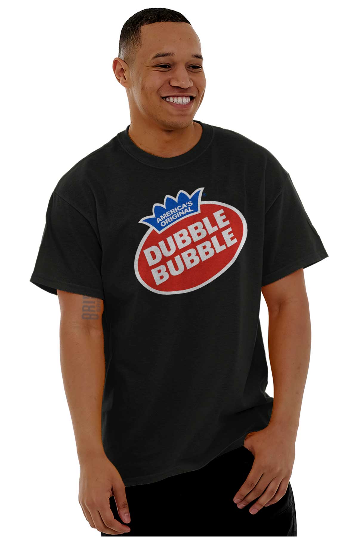 Vintage Dubble Bubble Gum Double Logo Men S Graphic T Shirt Tees Brisco Brands S