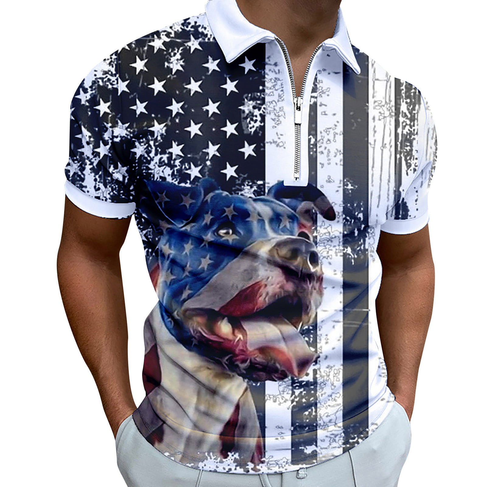 Pedort Polo Shirts for Men Cotton Men S Oversized Graphic Tees Letter Print Short Sleeve T Shirts Summer Tee Top White L