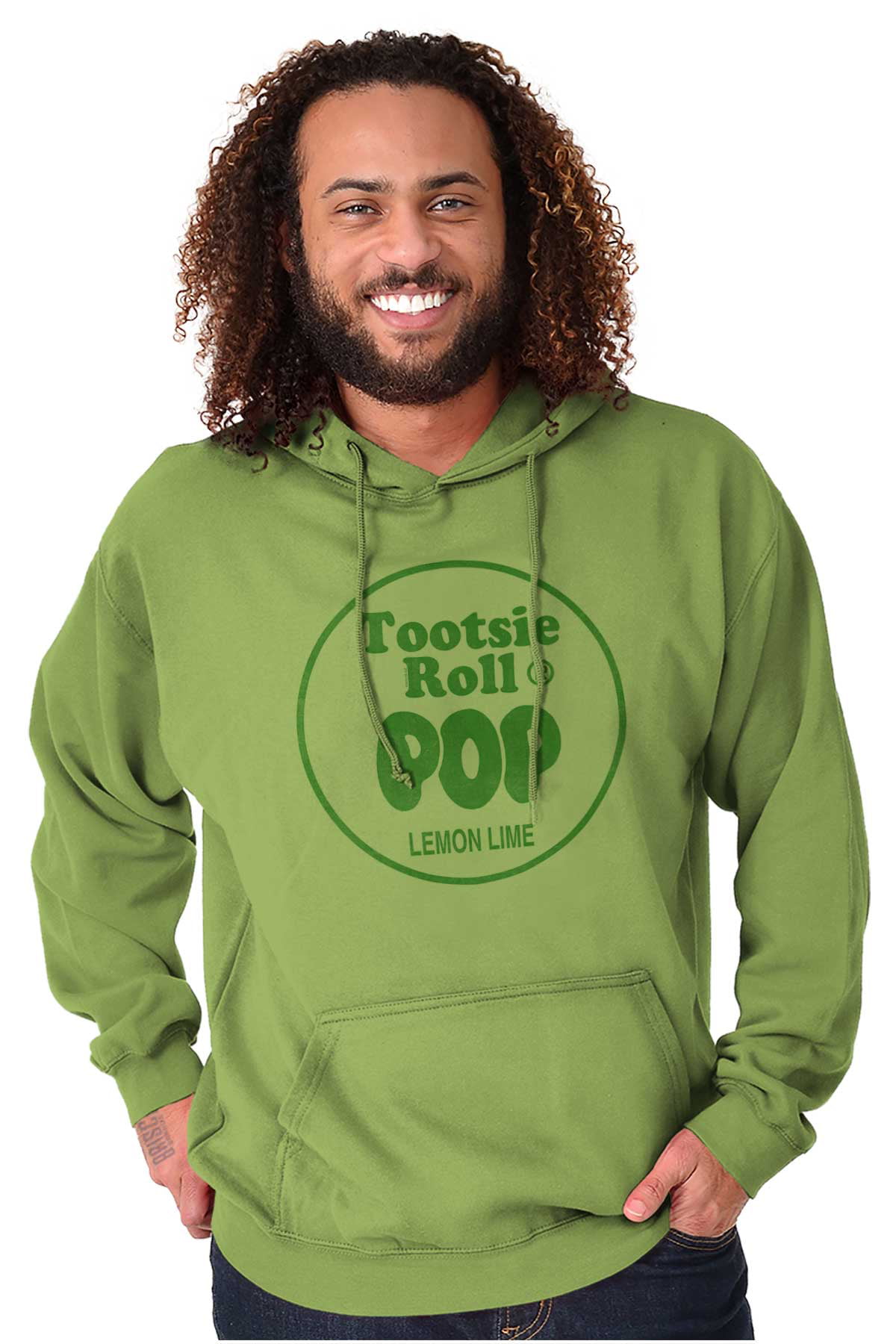 Lemon Lime Flavored Tootsie Roll Pop Hoodie Sweatshirt Women Men Brisco Brands M