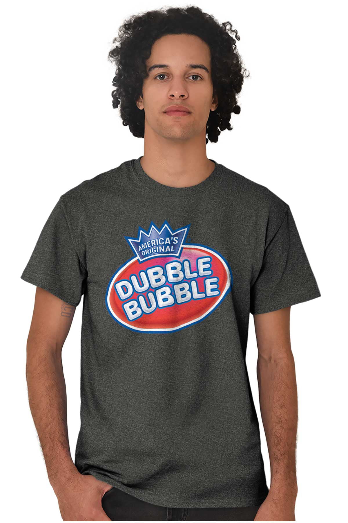 Original Dubble Bubble Double Logo Gum Men S Graphic T Shirt Tees Brisco Brands 5X
