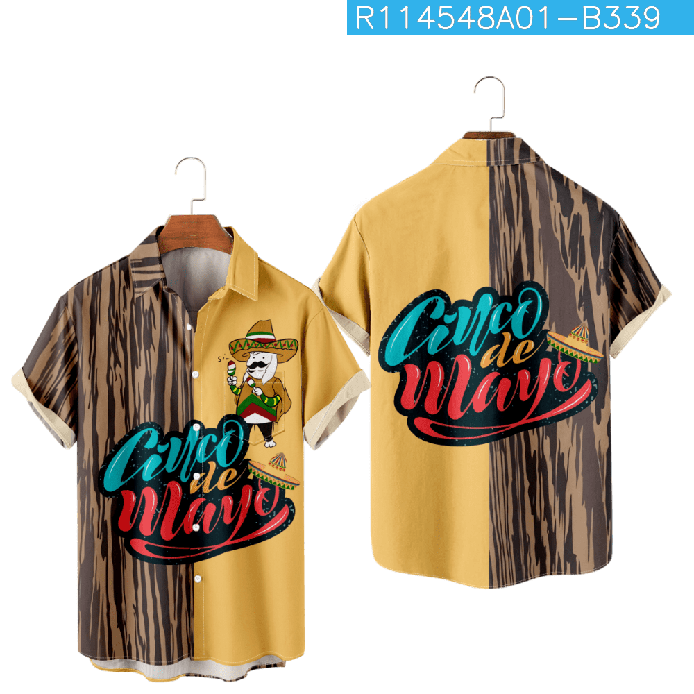 Hawaiian Men & Boys Shirt 4964
