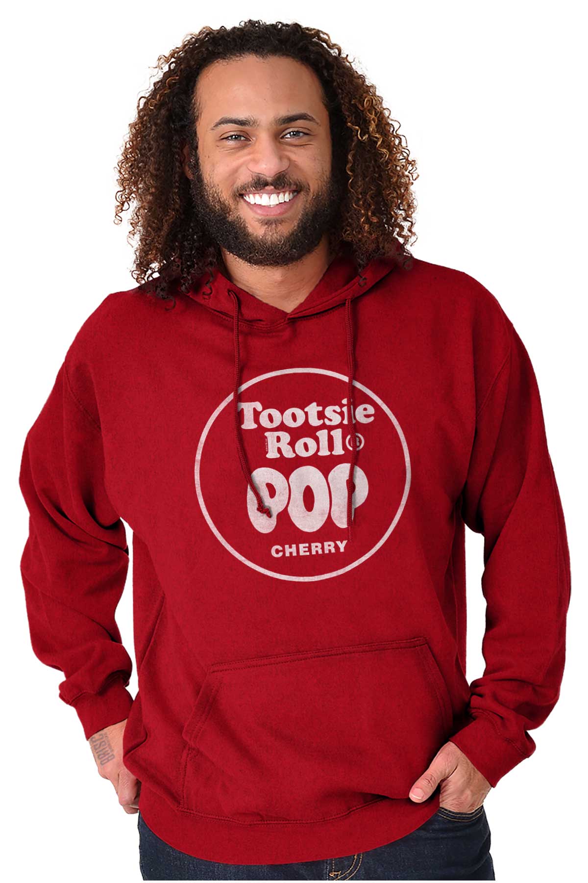 Cherry-Flavored Tootsie Roll Pop Hoodie Sweatshirt Women Men Brisco Brands M