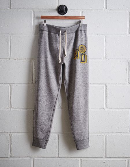 Tailgate Men's Notre Dame Slim Fleece Sweatpant