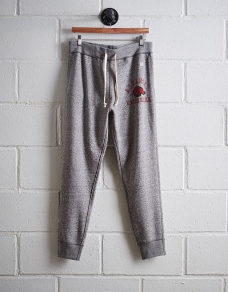 Tailgate Men's Arkansas Slim Fleece Sweatpant