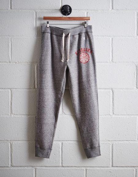 Tailgate Men's Nebraska Slim Fleece Sweatpant
