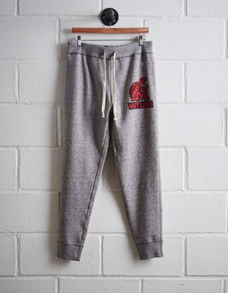 Tailgate Men's Maryland Slim Fleece Sweatpant