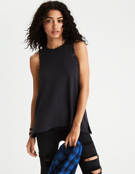 AE Soft & Sexy Terry Racerback Tank