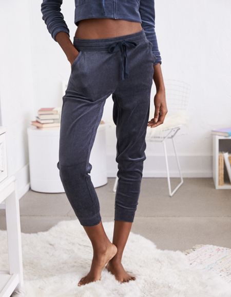 Aerie Velour Harem Pant