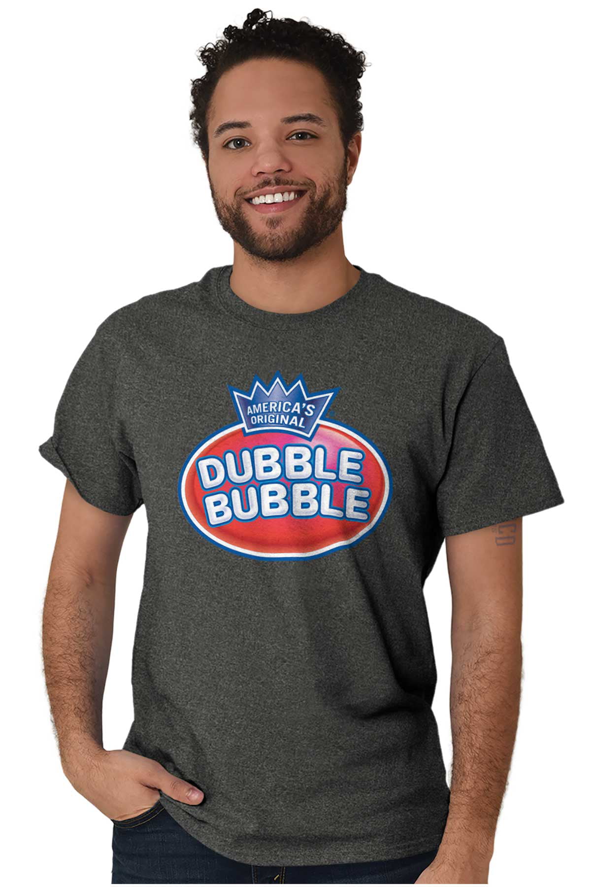 Original Dubble Bubble Double Logo Gum Men S Graphic T Shirt Tees Brisco Brands X