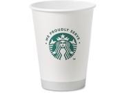 Starbucks 11033279 12oz Hot Cups   12 Oz   1000 / Carton   Paper   White