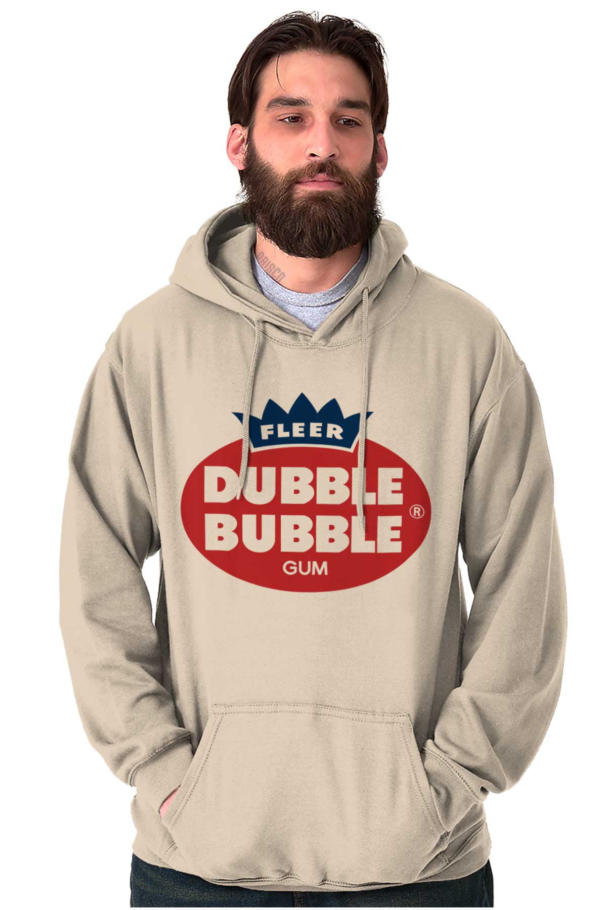 Retro Vintage Dubble Bubble Gum Logo Hoodie Sweatshirt Women Men Brisco Brands 2X