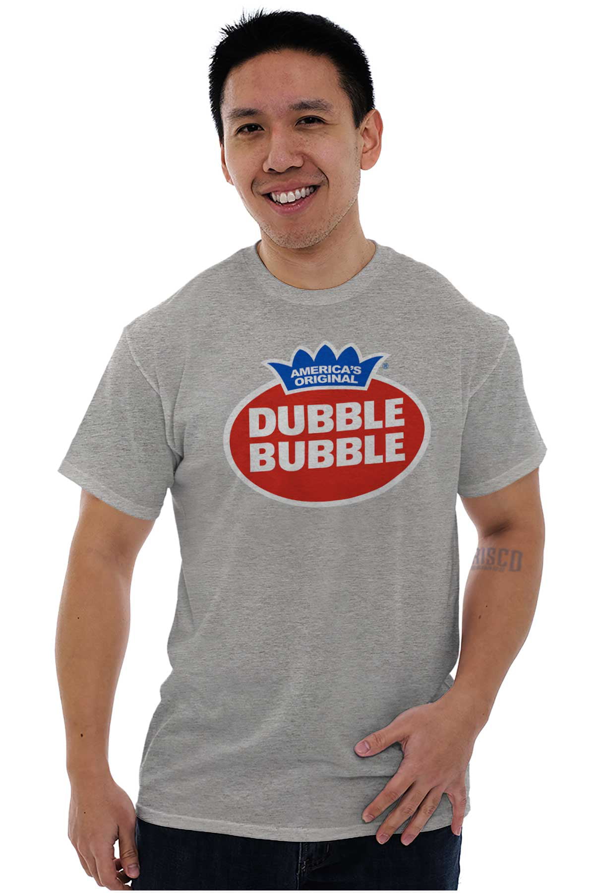 Vintage Dubble Bubble Gum Double Logo Men S Graphic T Shirt Tees Brisco Brands L