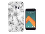 Htc 10 Gel Silicone Case All Edges Protection Cover 1229 - Novelty Marble Texture
