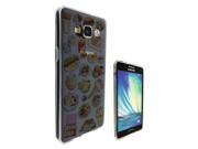 C0275 - Collage Food Ice Cream Cupcake Doughnut Mcaroon Waffle Peanut Butter Design Samsung Galaxy A5-2015  Case Silicone Gel Cover