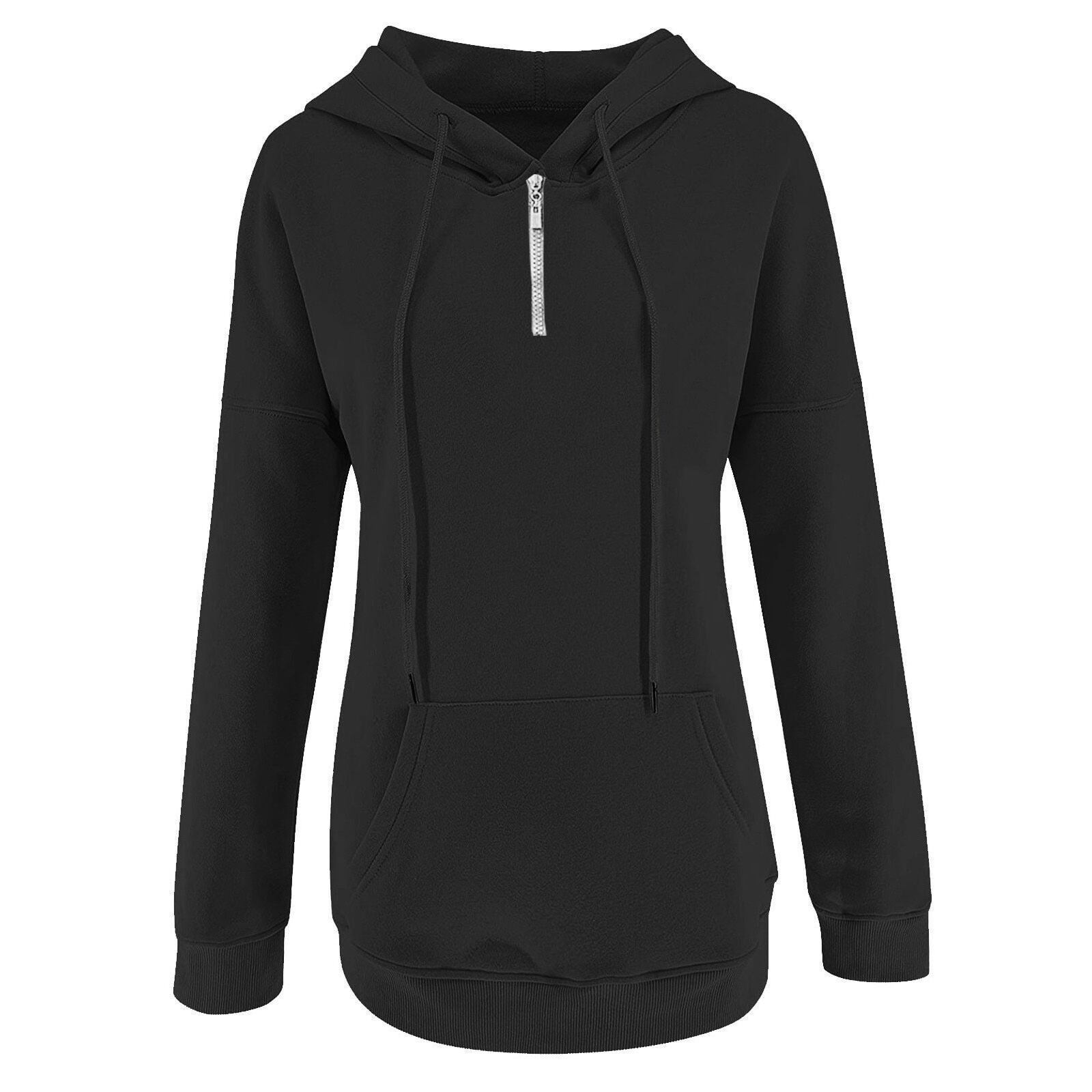 GWAABD Women Hoodies Women S Hoodies Zipper Top Sweatshirts Long Sleeve Casual Fashion Warm Shirt Pullover Clothes with Pockets
