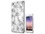 Huawei Y6 Gel Silicone Case All Edges Protection Cover 1229 - Novelty Fun Marble Texture