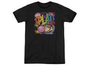 Dubble Bubble Splat Gum Mens Adult Heather Ringer Shirt