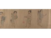Beggars Poster Print by Unidentified Artist Chinese  After Zhou Chen (ca 1455-after 1536) (18 X 24)
