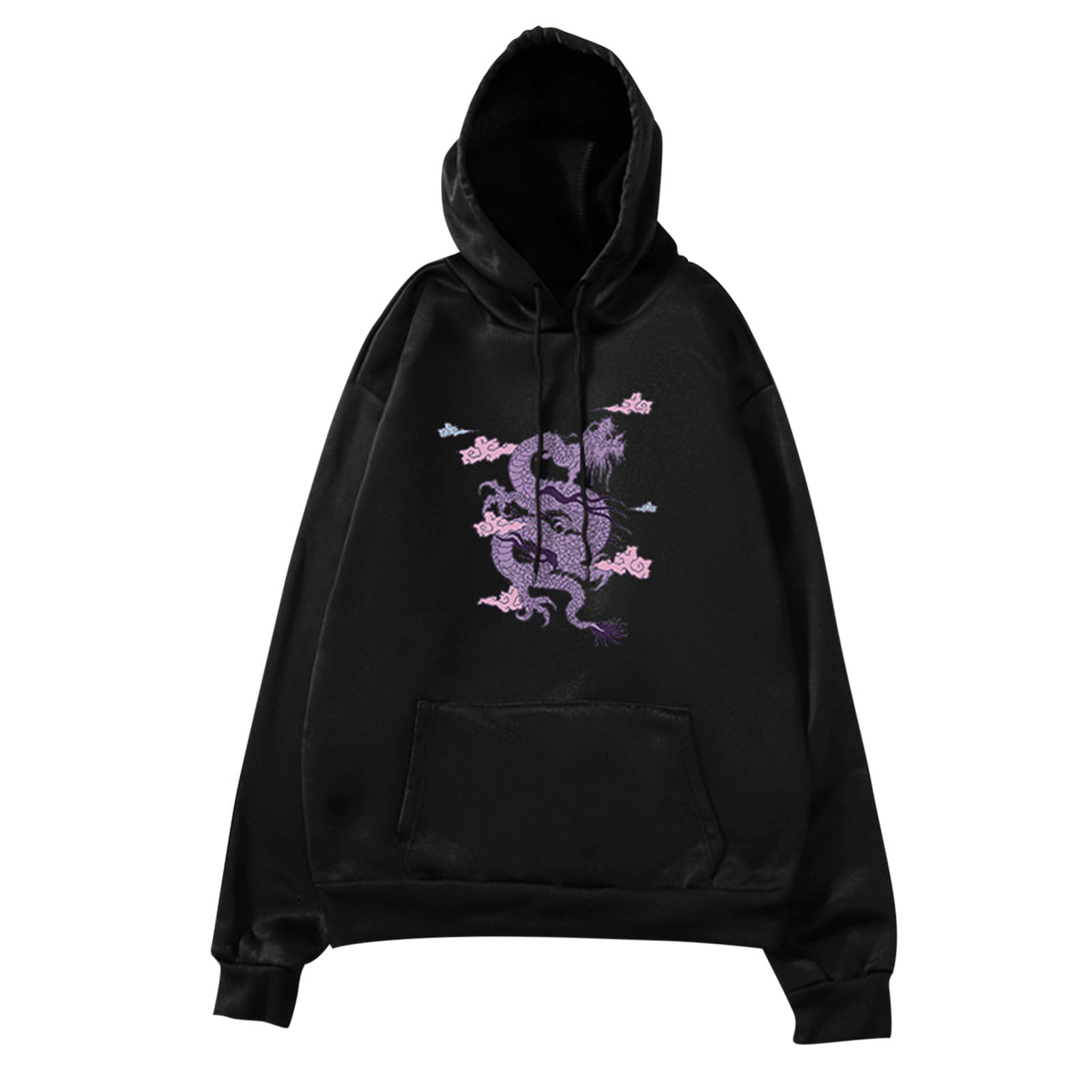 GWAABD Half Sleeve Tops for Women Flower Hoodie Cute Solid Sleeve Color Top Women S Sweatshirt Long Pullover Women S Blouse