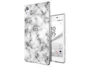 Sony Xperia M4 Aqua Gel Silicone Case All Edges Protection Cover 1229 - Novelty Marble Texture